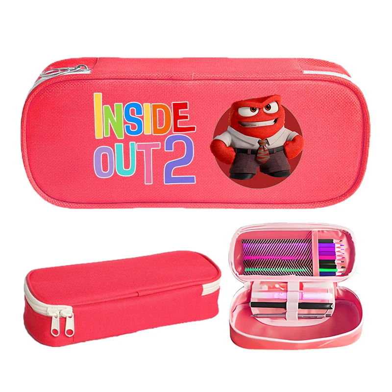 Disney Inside Out Pencil Case Student Product Girl Boy Pen Case