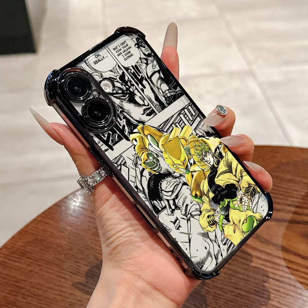 Anime Jojo's Bizarre Adventure Plating Phone Case