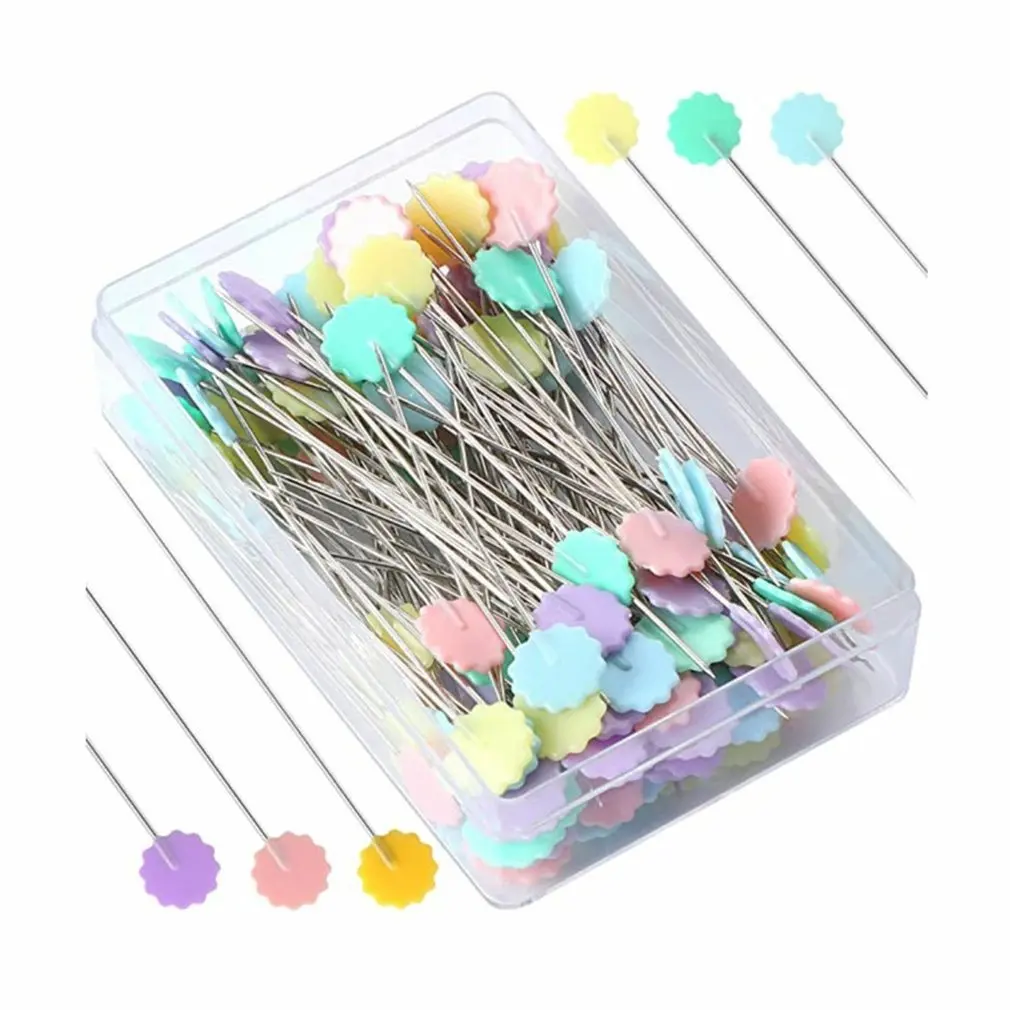 100pcs Multifunctional Sewing Tools Manual DIY Tools Fixed Pin Button Pin Patchwork Pin For Sewing And DIY 