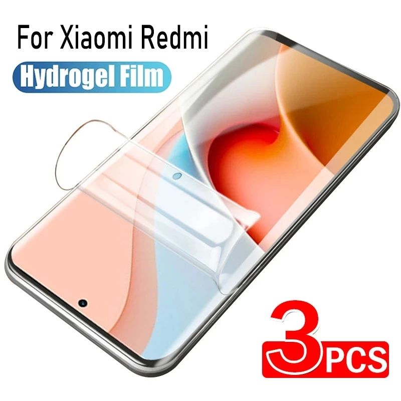 

Гидрогелевая Защитная пленка для Xiaomi Redmi 9 9c 9a 8 8a 7a, мягкая пленка для Xiaomi 9, 8 lite, 9 Pro, 9se, не стекло, 3 шт.