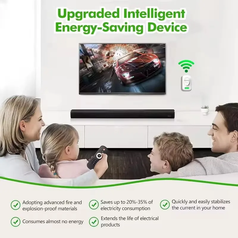 Power Saver Smart Energy Saver Device Electricity Saving Box Electric Reducer Power Factor Household Voltage Stabilizer