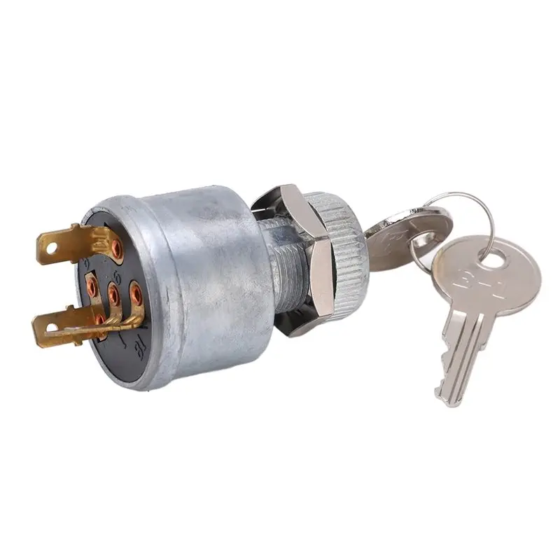 T01C-For EZGO TXT 골프 카트 교체용 점화 스타터 스위치-2개의 키가 있는 클럽카(33639G01) 시작