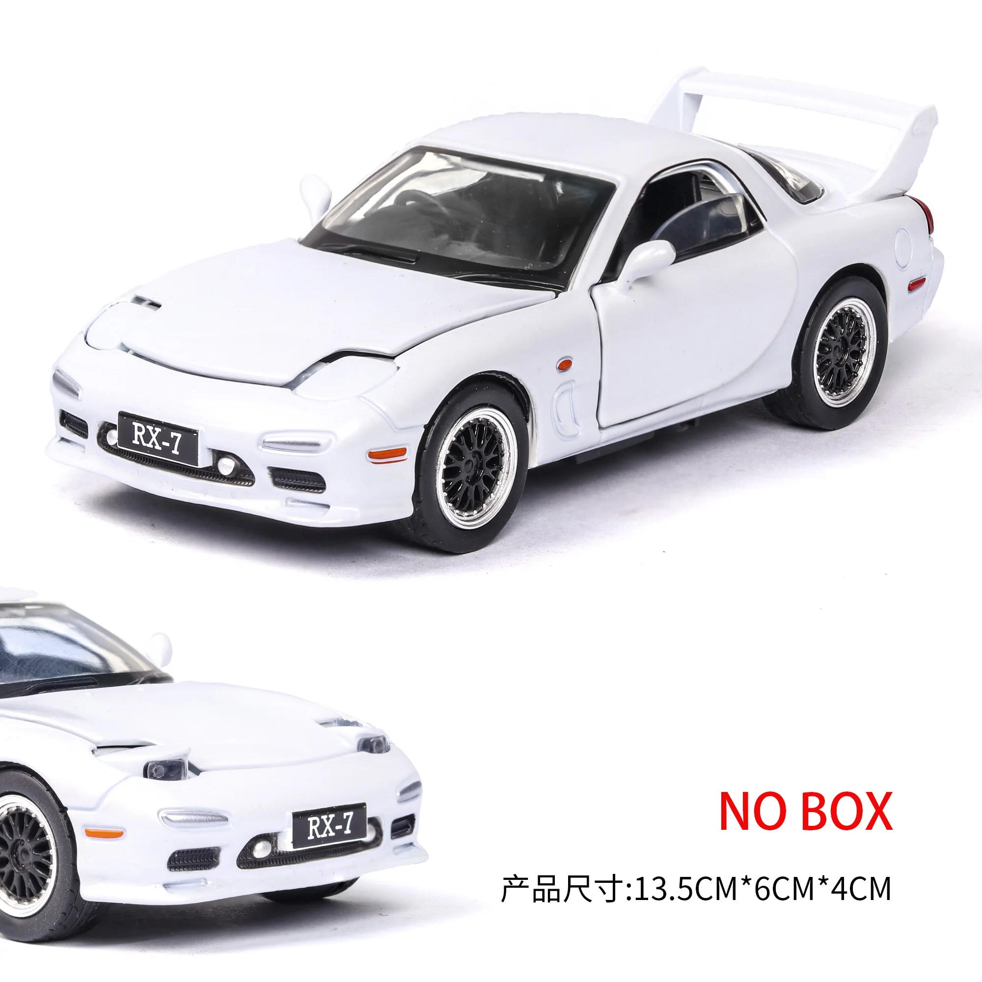 Nicce 1:32 Mazdas RX-7 Car Model with Sound Light Alloy Toy Car Diecast Toy Vehicle Car Wheel for Children Toys E160 remote control stunt car RC Cars