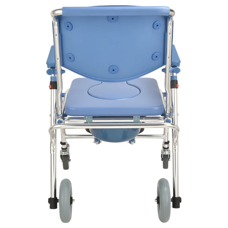 Chair shower comfortable modern use foldable commode for elderly 5