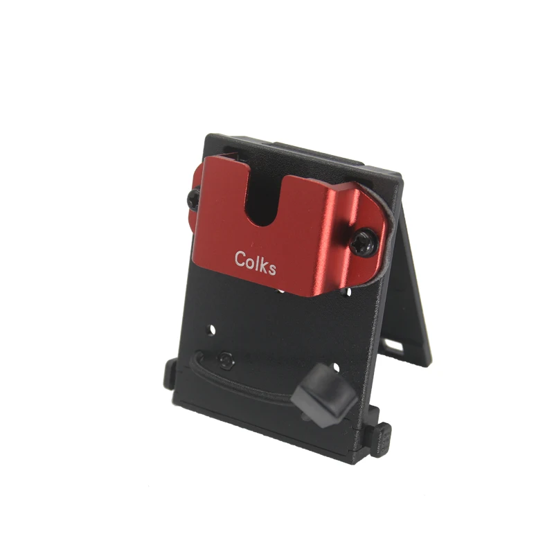 Heavy Duty Tactical Radio Holster with Belt Clip for Law Enforcement