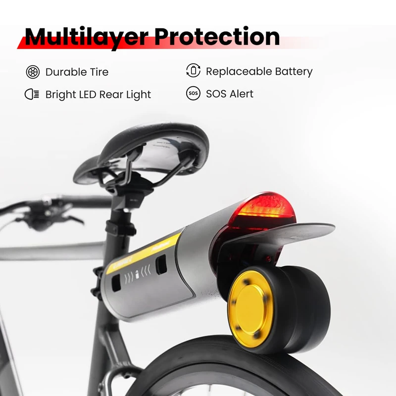 LIVALL Kit de Assistência Elétrica PikaBoost 2 para Bicicletas de