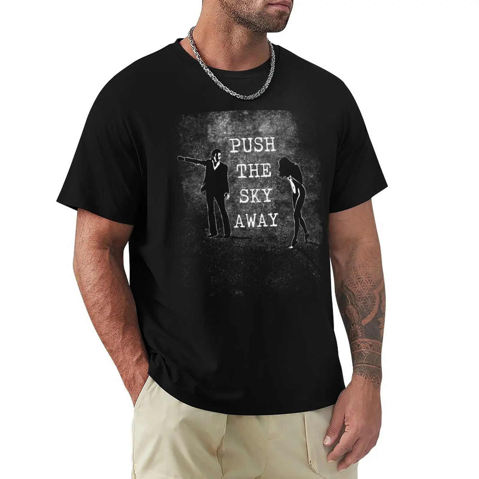 

Nick Cave Push The Sky Away white T-Shirt graphics t shirt funny t shirts quick drying shirt Short sleeve men t shirts