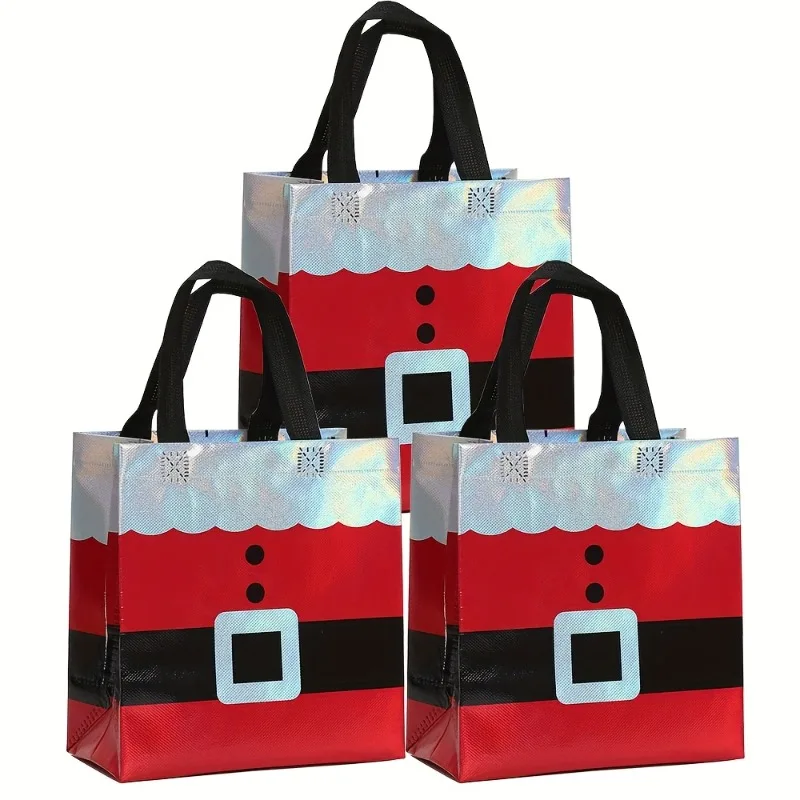 20pcs Christmas Gift Packaging Bags with Handle Durable Polyester Non Woven Reusable Ba... - SKU CGBP1946 - UGI Packaging