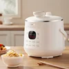 DK130: Compact Electric Pressure Cooker, 13 Person Automatic HighPressure Rice Pot, MultiPurpose Smart Cooker for Small 5
