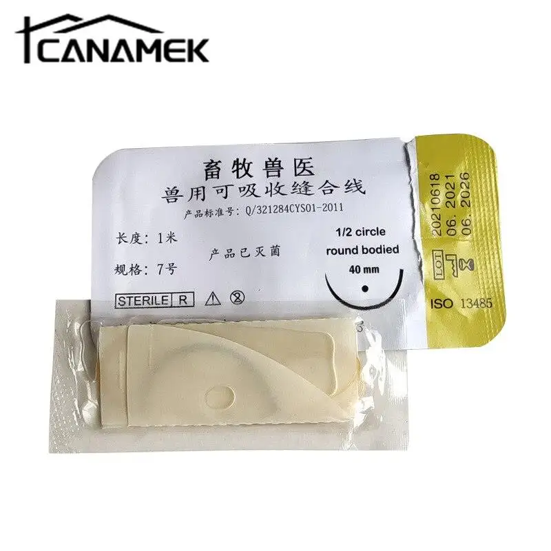 Absorbable Suture Thread Medical Needle Suture Nylon Monofilament ...