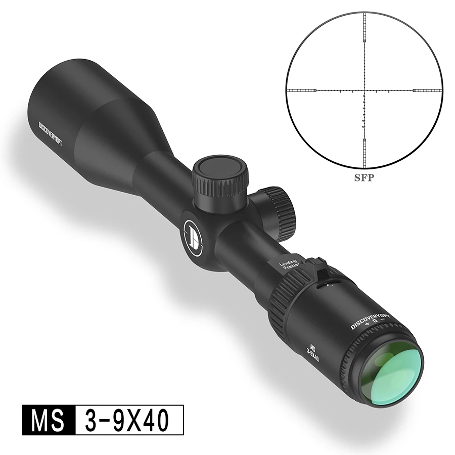 DISCOVERYOPT MS 3-9X40 Spring Riflescope MOA Reticle Hunting Sight Lockable Turrets Tactical Optics Scope tactical magnifier scope