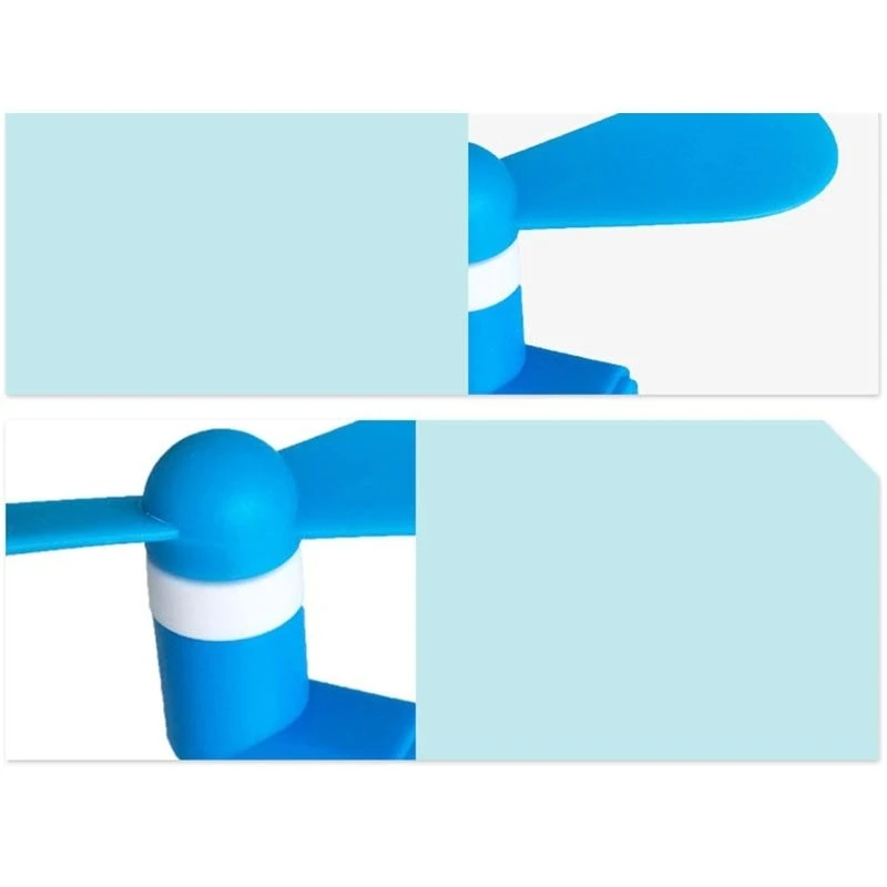 미니 휴대용 마이크로 USB 폰 선풍기, 가벼운 핸드헬드 쿨러, 여름용 포켓 야외 여행용 미니 선풍기, 케이블 보호 기능