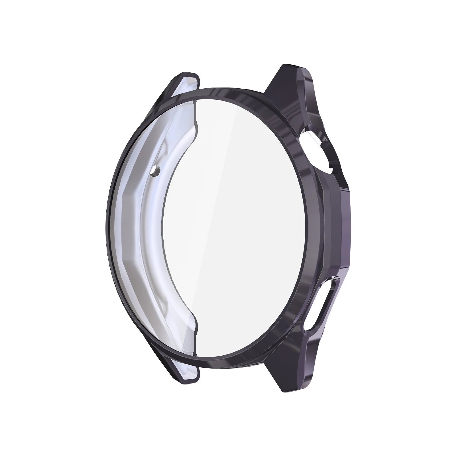 Protective Soft TPU Case with Screen Protector - Anti-Fall Bumper Shell Cover for Smartwatch Accessories