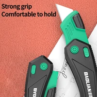 Foldable Art Knife Home Office-Specific Anti-Shock Labor-Saving Leather Carpet Cutting Knife Multi-Function Craft Knives 4