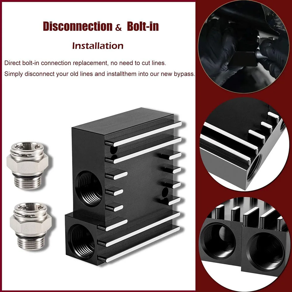 Transmission Cooler Thermal Bypass For Dodge For Ram For Cummins Diesel 68RFE Home Replace Vehicle Accessories Car Spare Parts