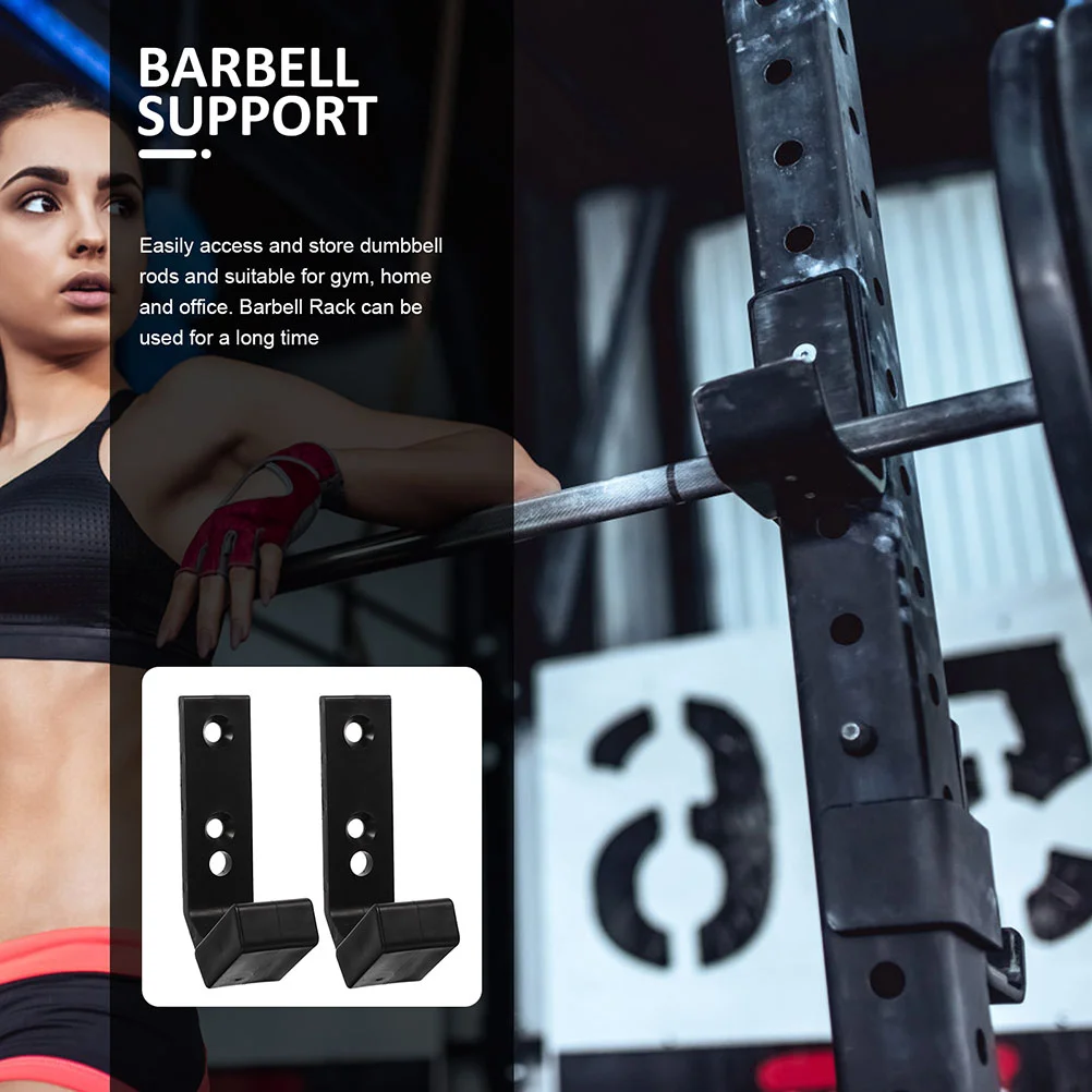 Fitness Equipment Storage Rack Barbell Wall Mount for Commercial Use Gym Hanger Easy Installation