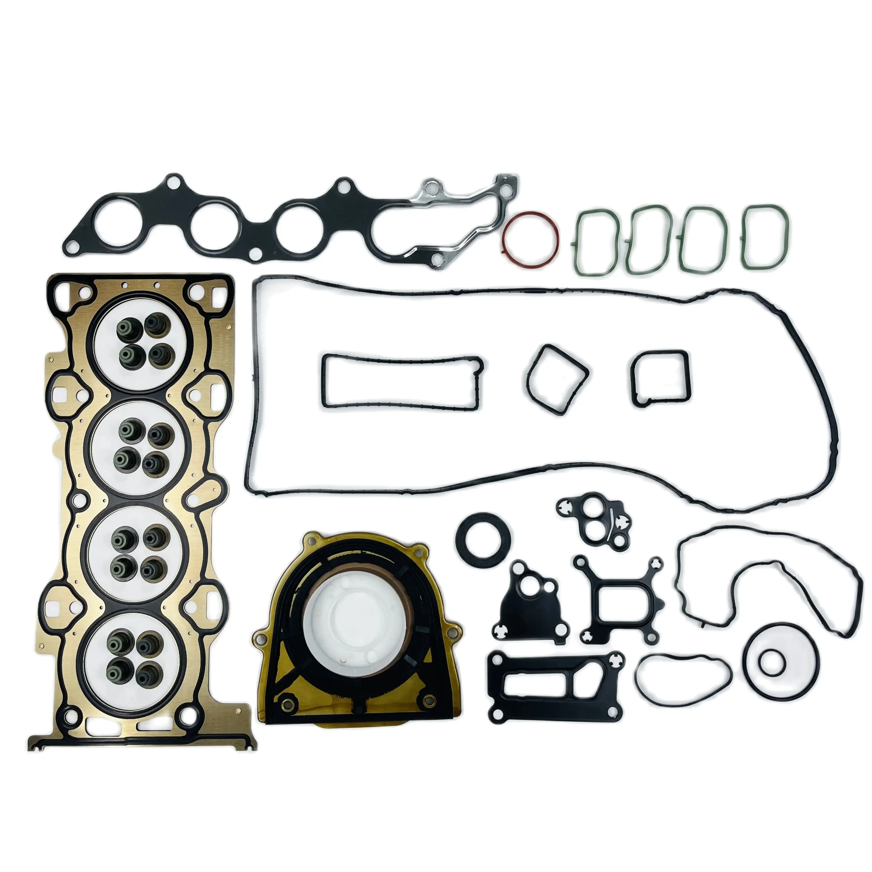 Engine Gasket Kit Seal Gasket Engine Overhaul Kit 3S4G-6013-AC For Ford-Focus 1.8Engine sealing gasket