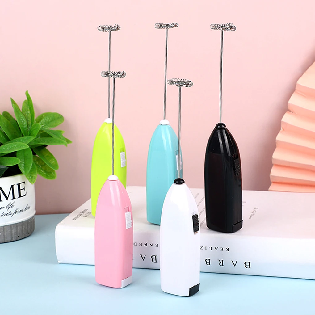 Electric Milk Frother Electric Milk Frother Mixer Portable Handheld Foamer Chocolate Coffee Stirrer Household Blender Kitchen Supplies