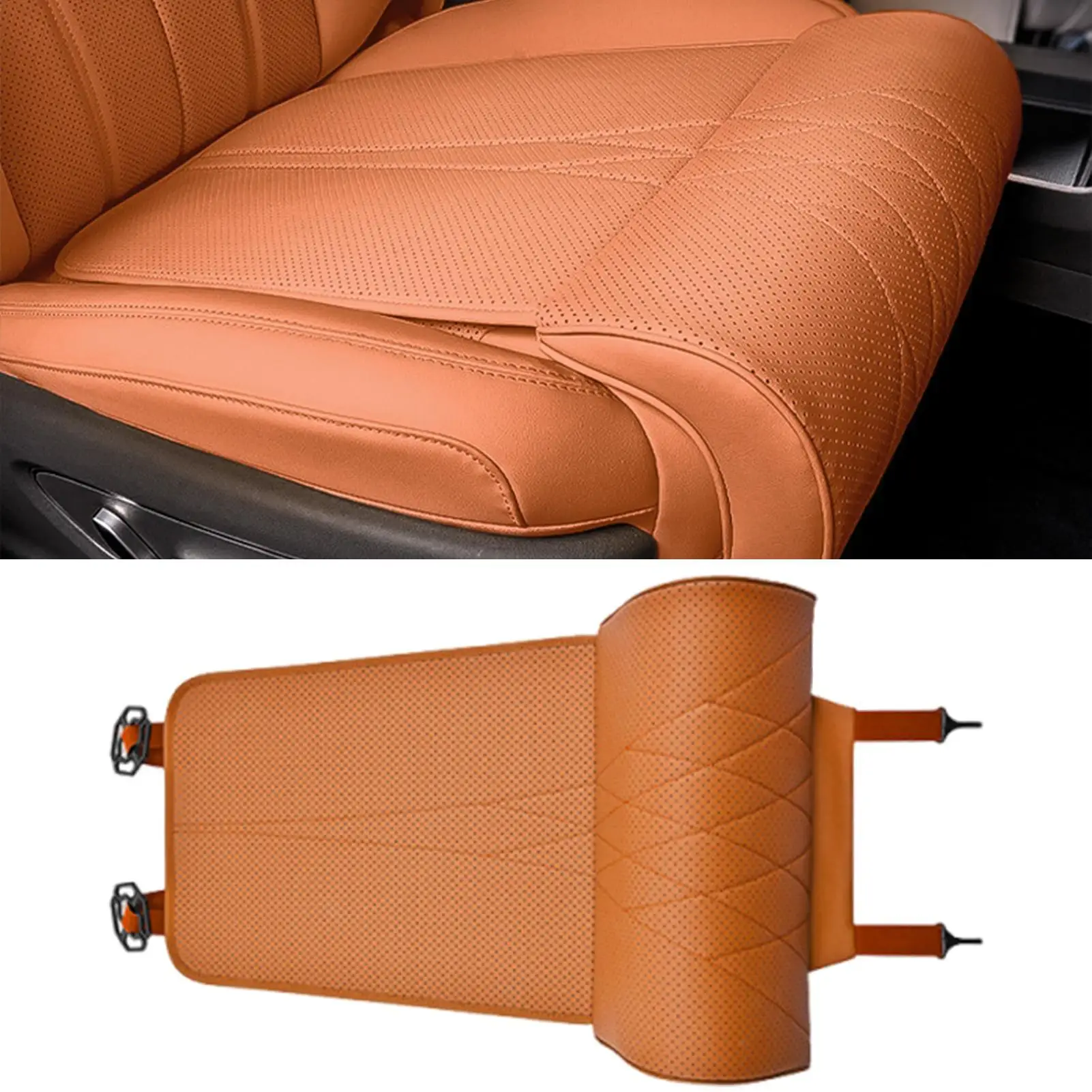 Car Seat Extender Chair Extension Cushion Driving Leg Support Lengthen Cushion Seat Extender Leg Support Cushion Accessories