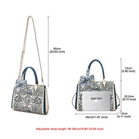 Sac fourre-tout spacieux FOXER en cuir fendu 2026, nouveau sac à bandoulière pour femme, broderie classique chinoise, meilleur cadeau pour maman 3