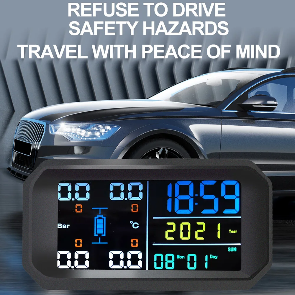 Surveillance Pneus en Temps Réel - TPMS USB pour Android