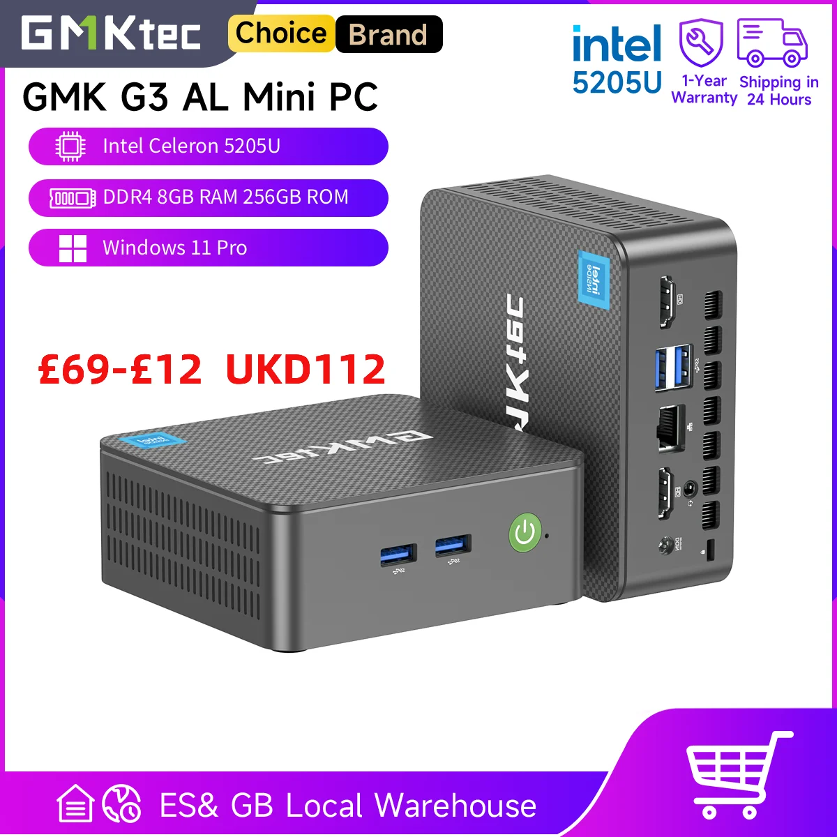 GMKtec G3 AL Mini PC: Uma Solução Compacta e Potente para o Seu