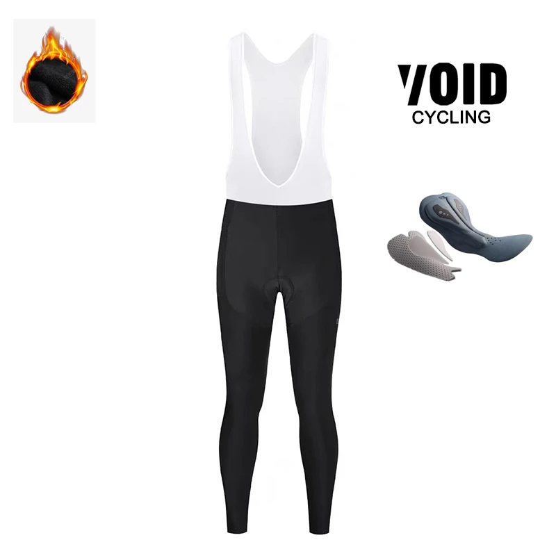 Cycling Tights VIOD CYCLING Autumn/Winter Road Cycling Strap Black Elastic Pants Double Arrows Silicone Seat Cushion 7-hour Cycling