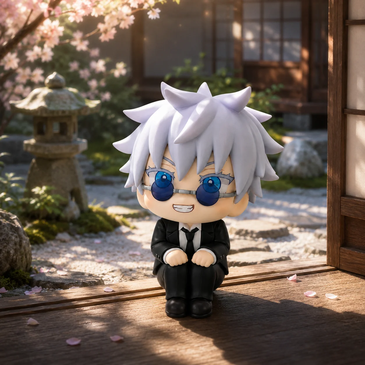Satoru Gojo Anime Character Collectible Figurine - Unique Desktop Decoration & Gift