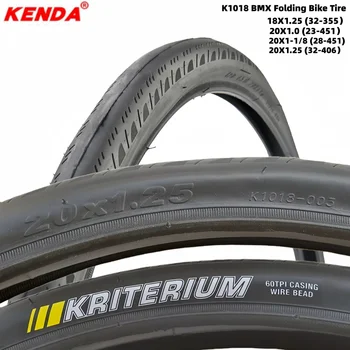 Pneumatico per bici pieghevole Kenda BMX 18 20 pollici 60TPI Filo perlina Pneumatico 18X1,25 (32-355)/20X1.0 (23-451)/20X1-1/8 (28-451)/20X1,25 (32-406)