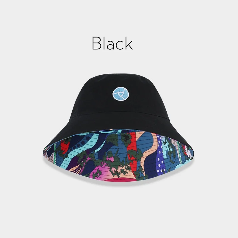Large size Unisex Double-Sided Wear Bucket Hat Sun Protection Baseball Cap Outdoor Climbing Fishing Fisherman Plus Size Panama 2
