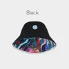 Large size Unisex Double-Sided Wear Bucket Hat Sun Protection Baseball Cap Outdoor Climbing Fishing Fisherman Plus Size Panama 2