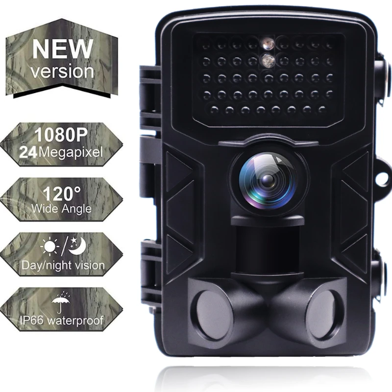 Trail Camera Outdoor Wildlife Hunting HD 24MP 2.7K 940NM Waterproof IR Night Vision