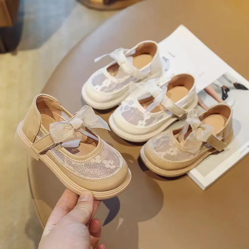 

Summer Children's Sandals, Baby Girls, Toddlers, Children's Soft Non Slip Princess Shoes, Children's Bow Beach Shoes, Breathable