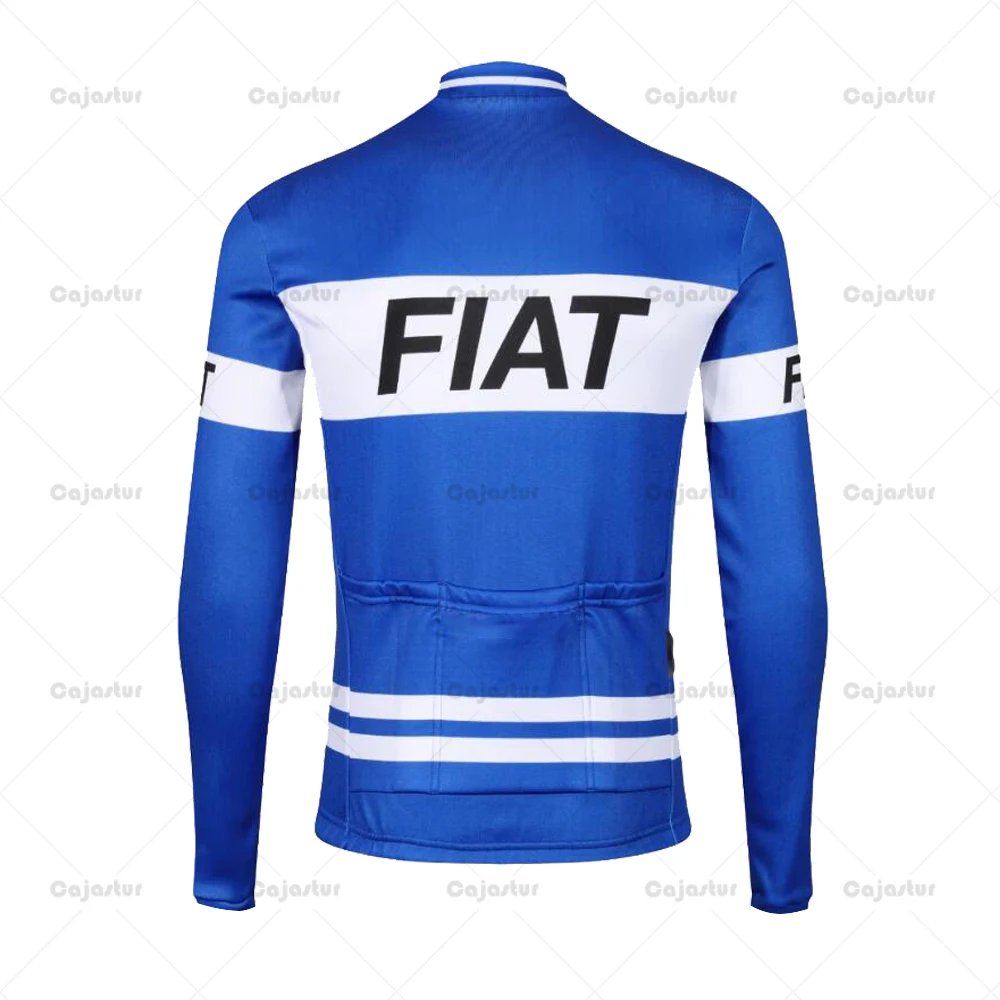 Description Picture 3 of itemRetro Men Cycling Jersey Long Sleeve Winter Fleece & Thin Mercier Bicycle Clother Retro Bike Clothing Maillot Ciclismo