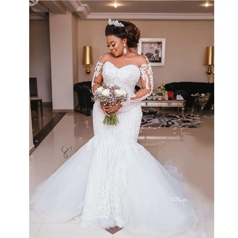 

Женское свадебное платье с длинным рукавом, длинным рукавом