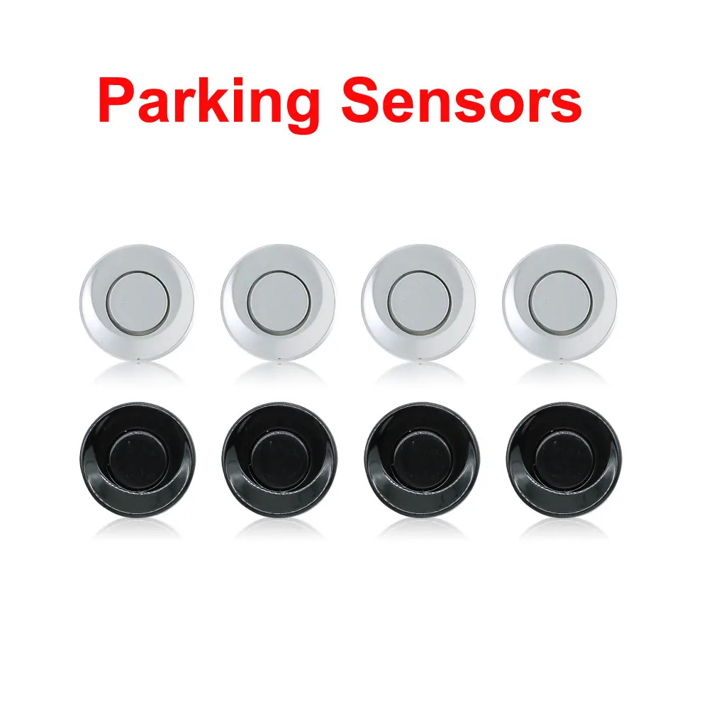 4 pcs parking sensors accessories assistance Reversing Radar probe Parking Sensors 12V Backup Radar parking sensor kit,parking sensor