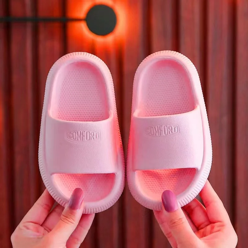 Summer Children's Casual Breathable Non-Slip Slippers for Boys Girls Indoor Shoes,kids slippers