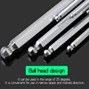 8PCS/9PCS L Type Double-End Screwdriver Hex Wrench Set Allen Key Hexagon Flat Ball Torx Star Head Spanner Key Set Hand Tools 6
