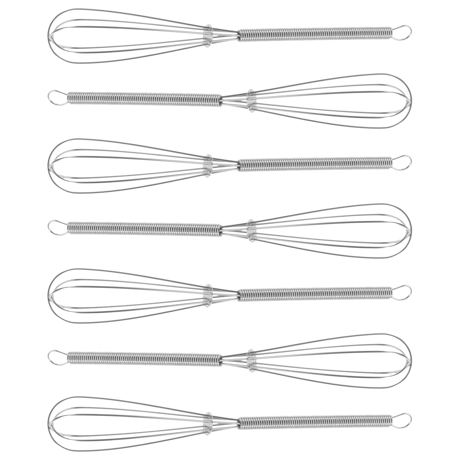 7 Pcs Tool Hair Dye Mixer Whisk Blue Accessories Wedding Stainless Steel Color Whisks 1pcs stainless steel hand whisk rotary egg beater paste cream mixer tools rotary egg beater foamer rotate hand sauce mixer 10 inch