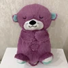 Baby Plush Doll Cute Soothing Otter Calming Anxiety Relief Koala Sleep Buddy Simulated Plush Music Doll With Lights 6
