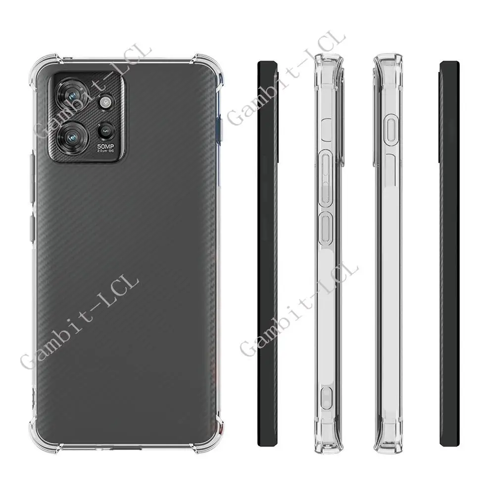 Per Motorola Thinkphone 6.6 "Think Phone 2023 Silicone Smartphone Phone Cover Posteriore Protettiva Custodia Morbida In Tpu