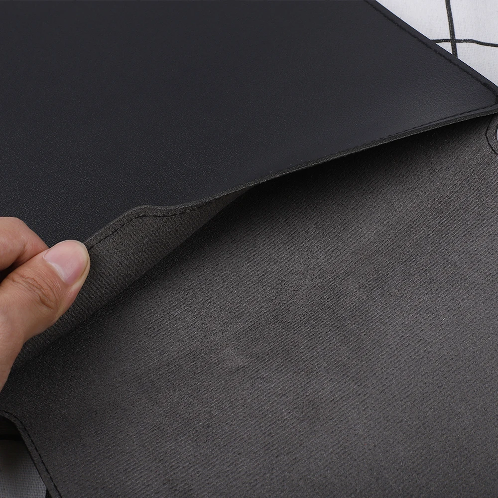 Black Tablet Pad Inner Bag for iPad Air4 Pro 13 15 Inch Waterproof PU Magnetic Computer Storage Cover Case