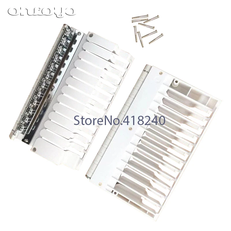 컴퓨터 자수 기계 액세서리 타지 마 12 핀 상단 패널, 12 바늘 볼록 패널 스레드