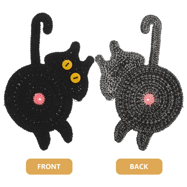 Add charm and protection to your dining table with the Cat Butt Coaster Decorative Cat Cup Mat.