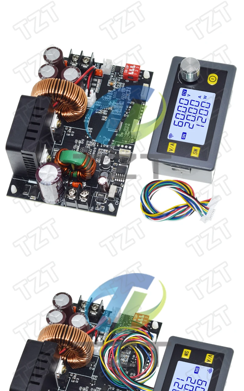 20A 1200W CNC Einstellbares Gleichstrom-Stabilisiertes Spannungsnetzteil Basisplatte Konstantspannungs- und Konstantstrom-Abwärtsmodul – Detail 12