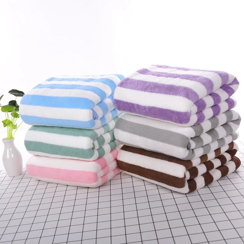 35x75cm   Adults Bath Towel Absorbent Quick Drying Thick towel Spa Body Wrap Face Hair Large Beach Cloth Bathroom Tools 3