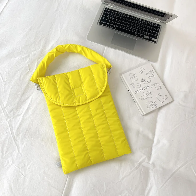 Bolsa para Tablet para Laptop Capa Macia para Macbook Air 13.3 Lenovo Xiaomi Huawei Ipad Pro 11 12.9 10ª Bolsa Ins Coreano 12 13 14 Novo - Imagem 6