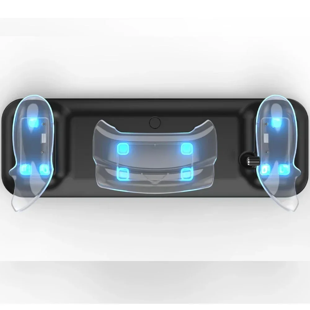 Wireless Charging Dock Meta Quest 3 RGB Oculus VR Accessories Charger Station Controller Battery Pack Fit Elite Head Strap vr battery charger station