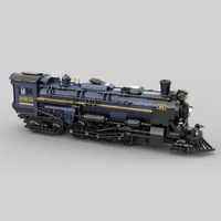 City Vehicle Model Moc Building Bricks Orient Express Train 1225 Technology Modular Blocks Gift Christmas Toys DIY Sets Assembly 5