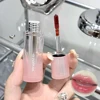 SHAQINUO 6 Colors Of Water Mirror Lip Glaze, Moisturizing Lip Gloss Pink Packaging Cute Girly 1